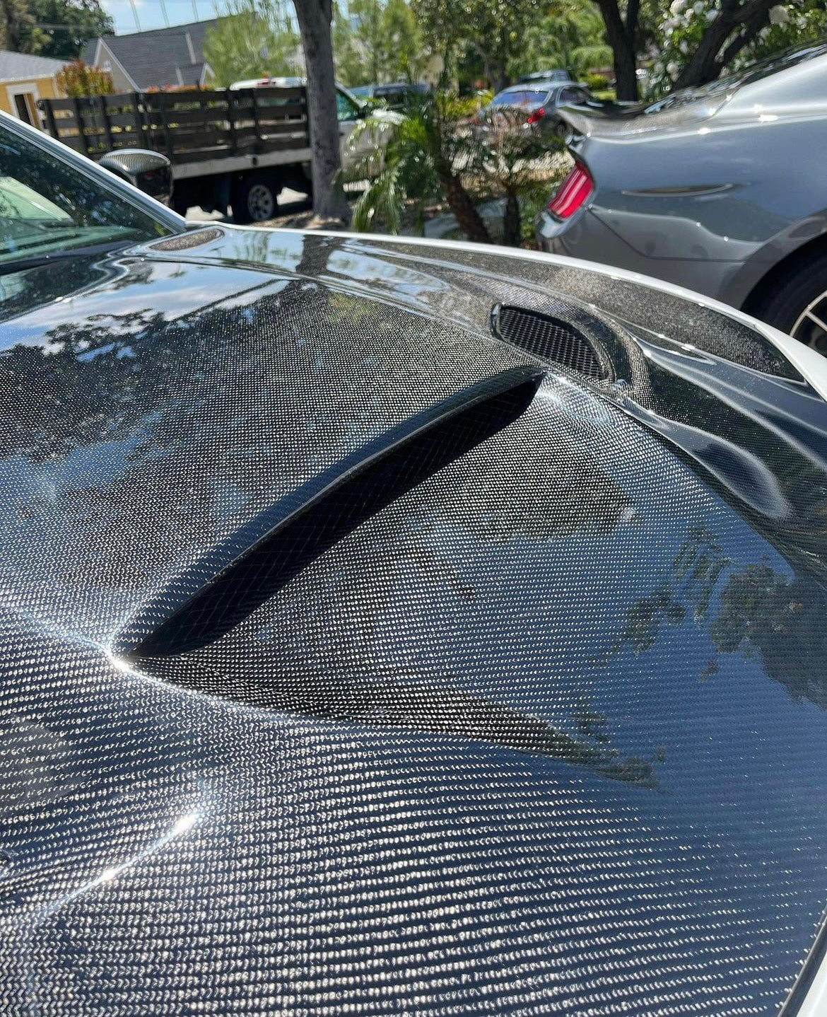 2015 - 2023 DODGE CHARGER HELLCAT TYPE-OE CARBON FIBER HOOD