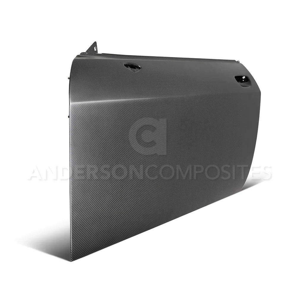 Anderson Composites 2015 - 2024 DODGE CHALLENGER DRY CARBON FIBER DOORS (PAIR)