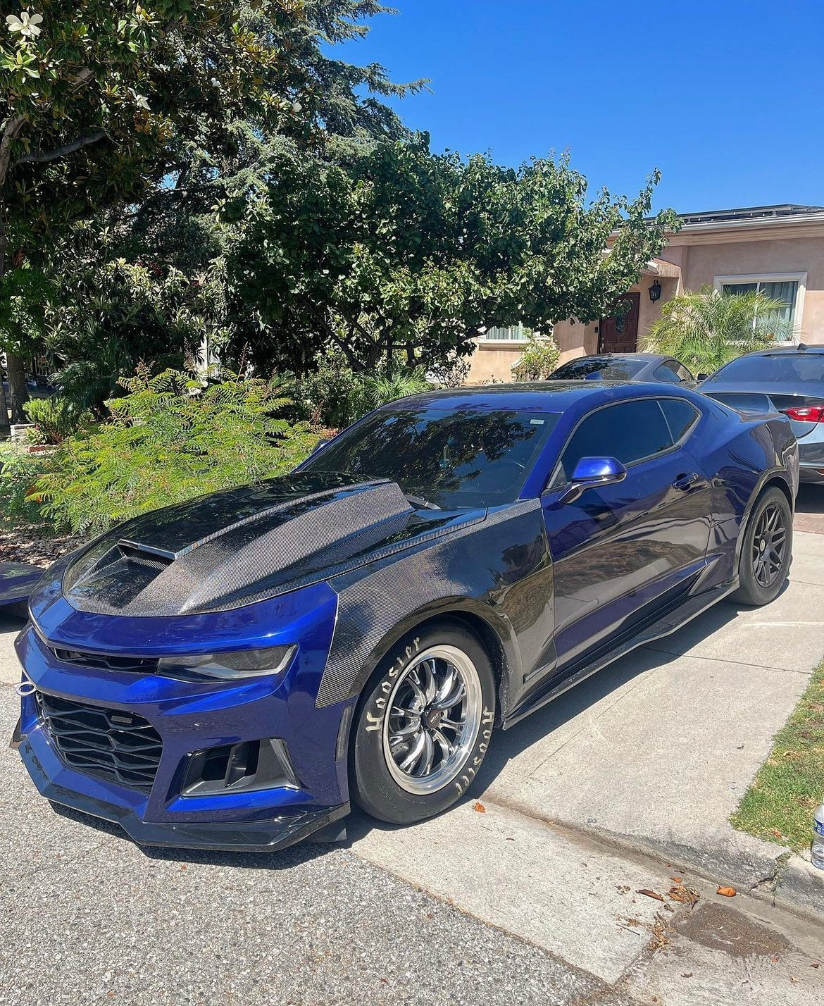 Anderson Composites 2016 - 2024 CAMARO TYPE-CP DOUBLE SIDED CARBON FIBER HOOD