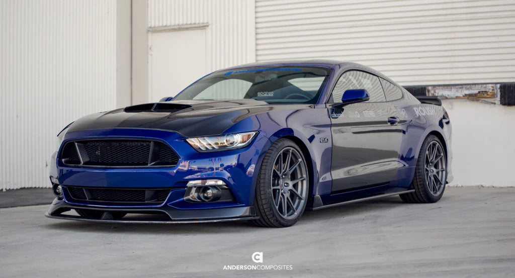 Anderson Composites 2015 - 2017 MUSTANG CARBON FIBER FOG LIGHT SURROUNDS