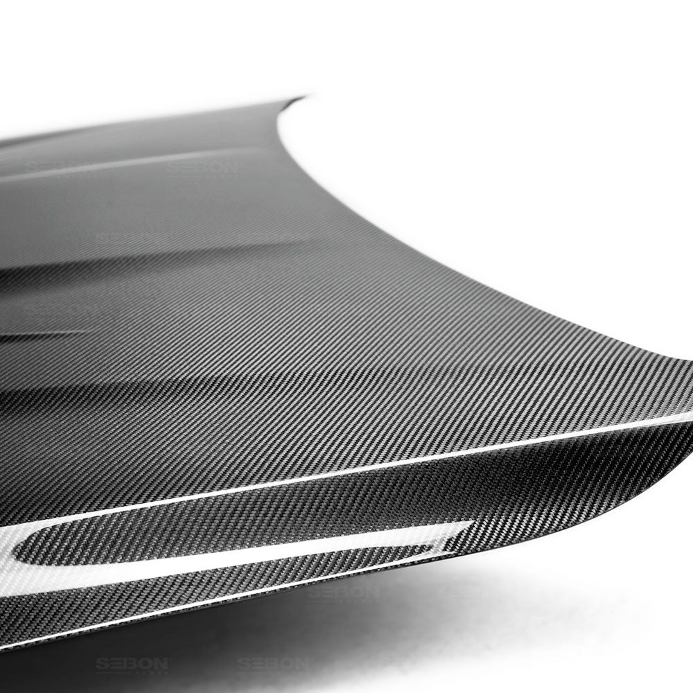 SEIBON CARBON 2012-2020 BMW F30 3 SERIES / F32 4 SERIES VS-STYLE CARBON FIBER HOOD