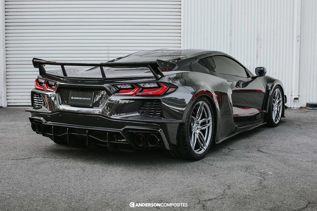 Anderson Composites 2020-2022 CHEVROLET CORVETTE C8 CARBON FIBER WIDE-TRACK PACKAGE