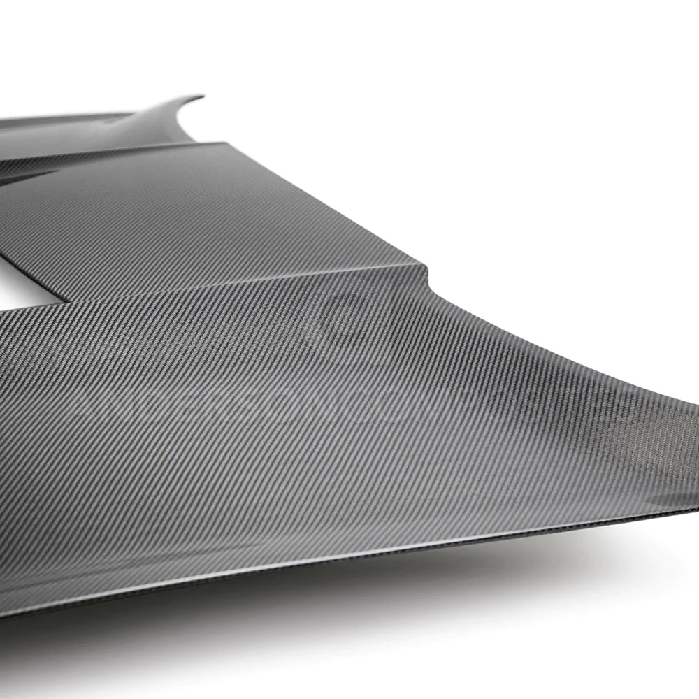 2020 - 2022 MUSTANG SHELBY GT500 DOUBLE SIDED CARBON FIBER HOOD