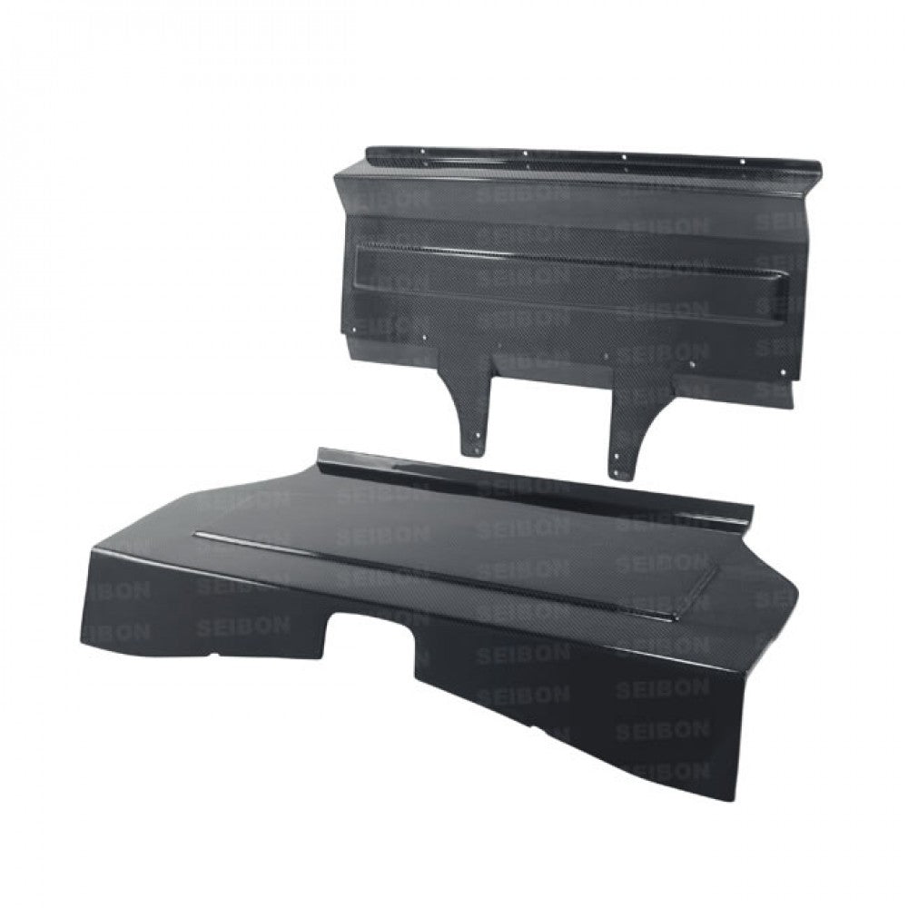 SEIBON CARBON 2013-2020 SCION FR-S / SUBARU BRZ CARBON FIBER REAR SEAT PANELS