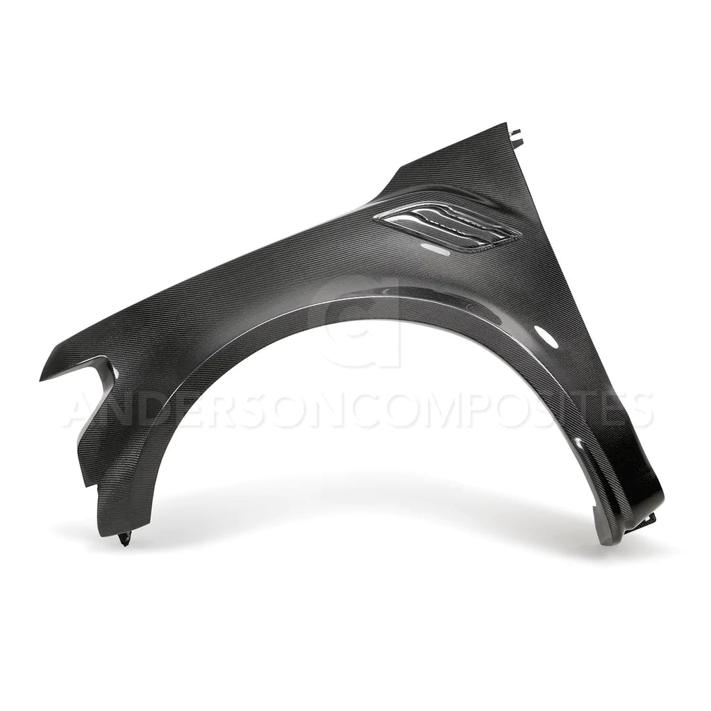ANDERSON COMPOSITES 2017-2020 FORD RAPTOR TYPE-WIDE CARBON FIBER FRONT FENDERS (PAIR)