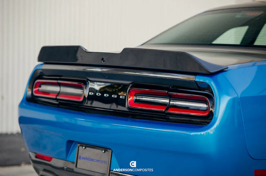 Anderson Composites 2015 - 2023 DODGE CHALLENGER TYPE-SA CARBON FIBER REAR SPOILER