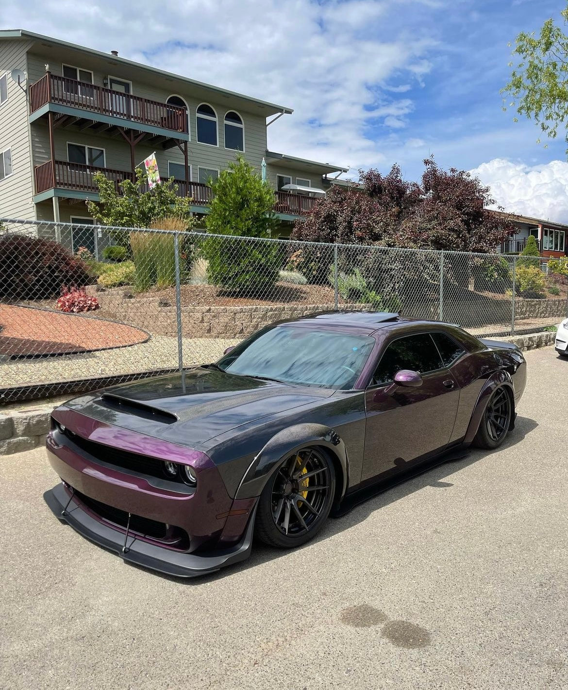Anderson Composites 2018-2023 DODGE CHALLENGER HELLCAT WIDEBODY/DEMON/REDEYE CARBON FIBER FRONT FENDERS (PAIR)