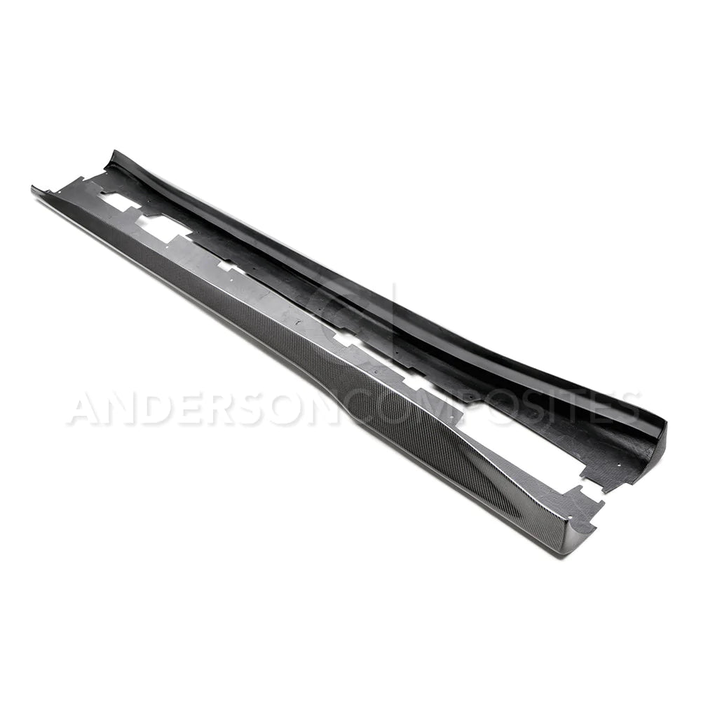 Anderson Composites 2016-2024 CAMARO TYPE-AZ CARBON FIBER ROCKER PANELS