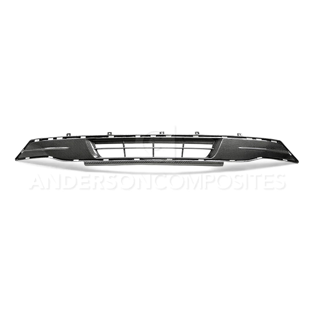 Anderson Composites 2018-2023 FORD MUSTANG CARBON FIBER LOWER GRILLE