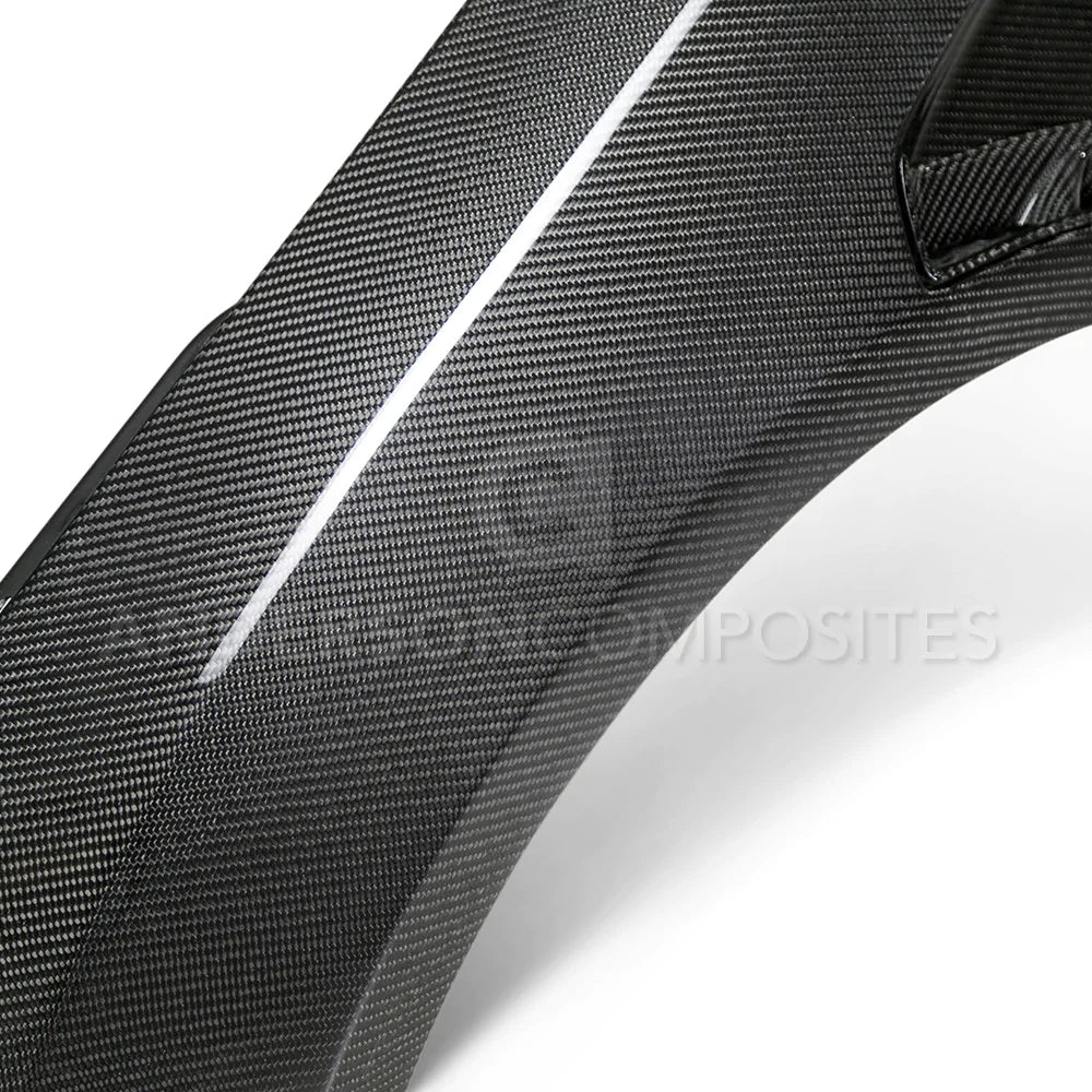 Anderson Composites 2016-2018 FORD FOCUS RS CARBON FIBER FENDERS (PAIR)