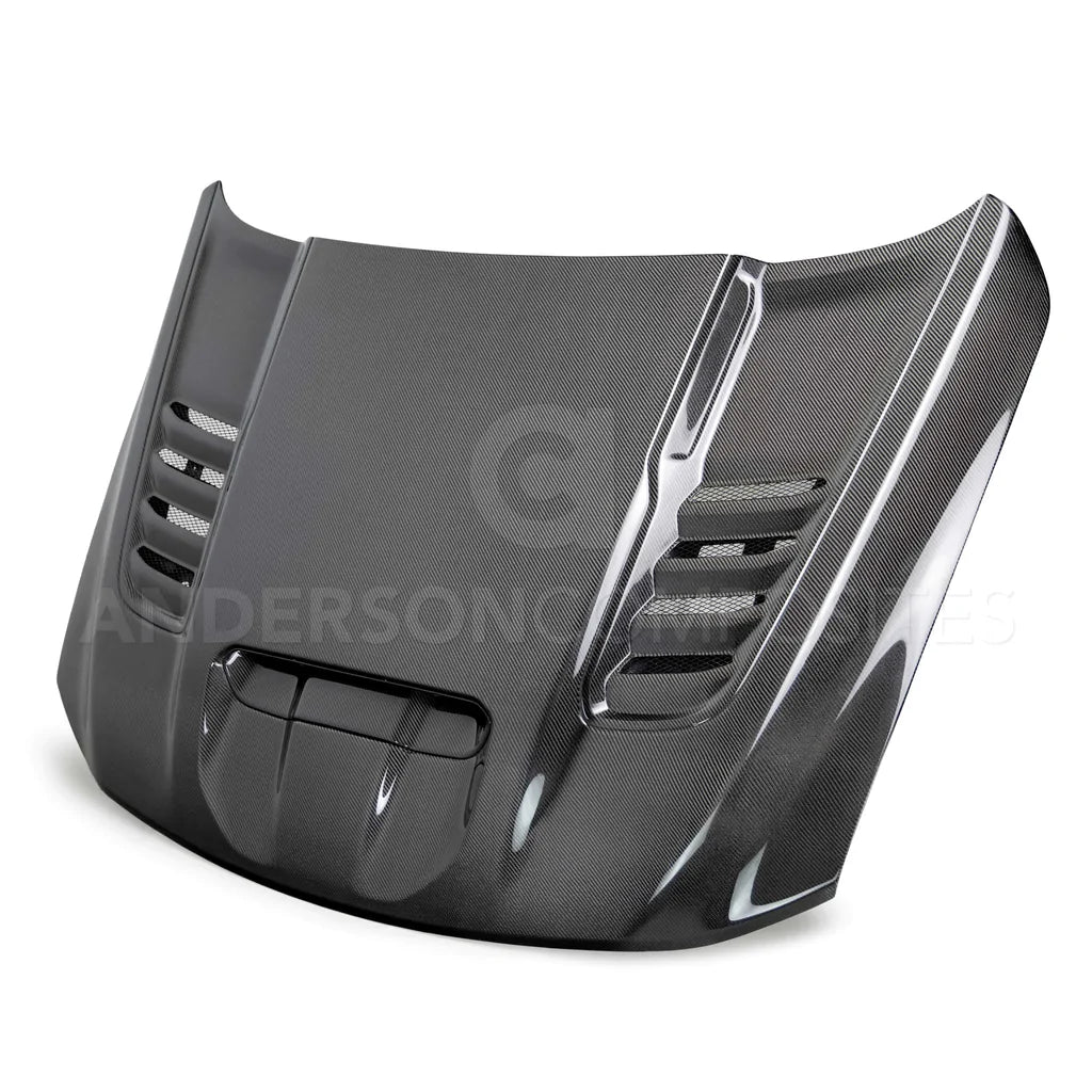 Anderson Composites 2021-2023 RAM TRX TYPE-OE CARBON FIBER HOOD