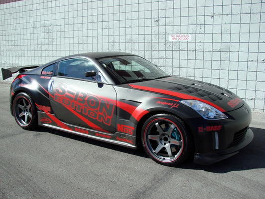 SEIBON CARBON CARBON FIBER FENDERS FOR 2003-2009 NISSAN 350Z (10MM WIDER) (PAIR)