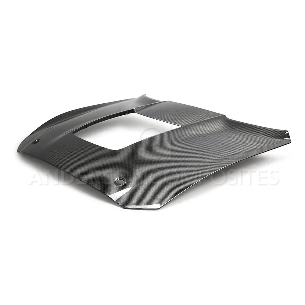 2020 - 2022 MUSTANG SHELBY GT500 DOUBLE SIDED CARBON FIBER HOOD