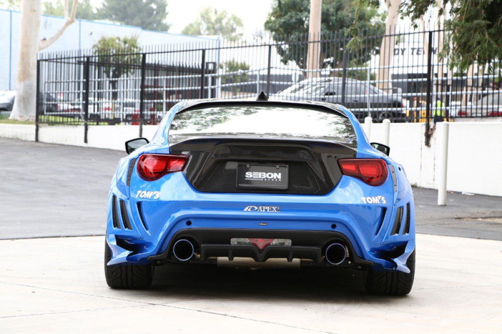 SEIBON CARBON 2013-2020 SCION FRS / TOYOTA 86 / SUBARU BRZ C-STYLE CARBON FIBER TRUNK LID