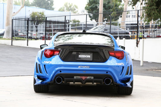 SEIBON CARBON 2013-2020 SCION FRS / TOYOTA 86 / SUBARU BRZ C-STYLE CARBON FIBER TRUNK LID
