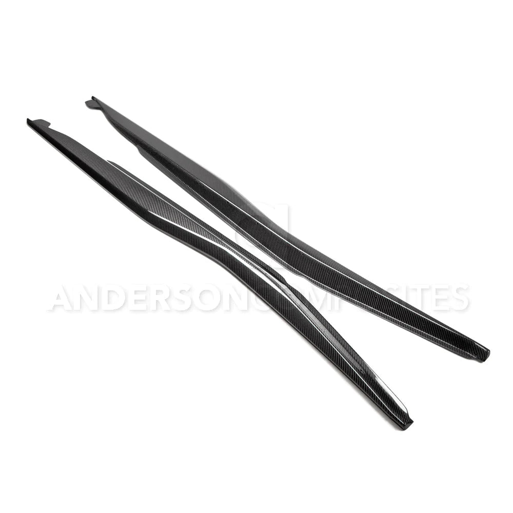 Anderson Composites 2015-2019 CORVETTE C7 Z06 CARBON FIBER SIDE SKIRTS