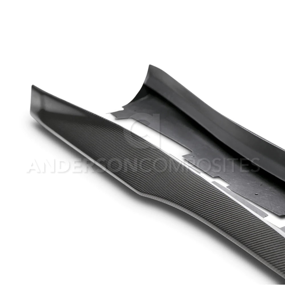 Anderson Composites 2016-2024 CAMARO TYPE-AZ CARBON FIBER ROCKER PANELS