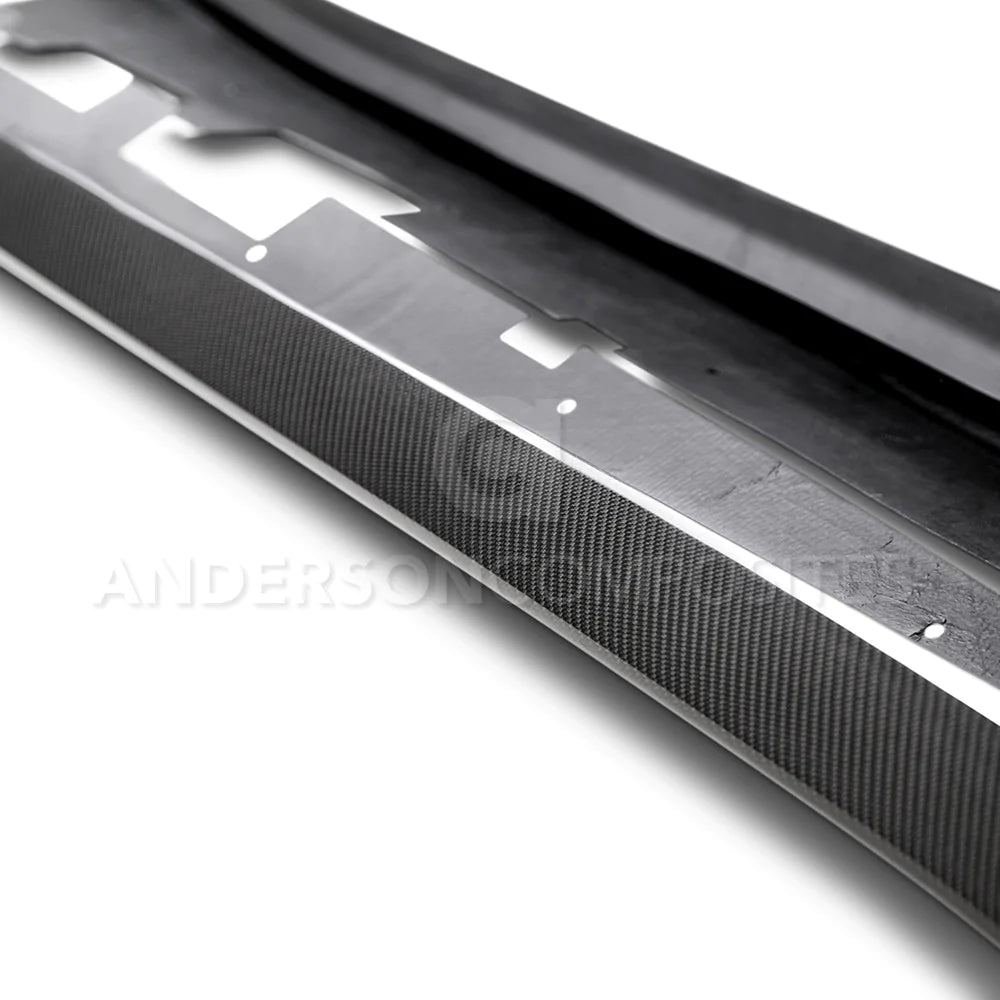 Anderson Composites 2016-2024 CAMARO TYPE-AZ CARBON FIBER ROCKER PANELS