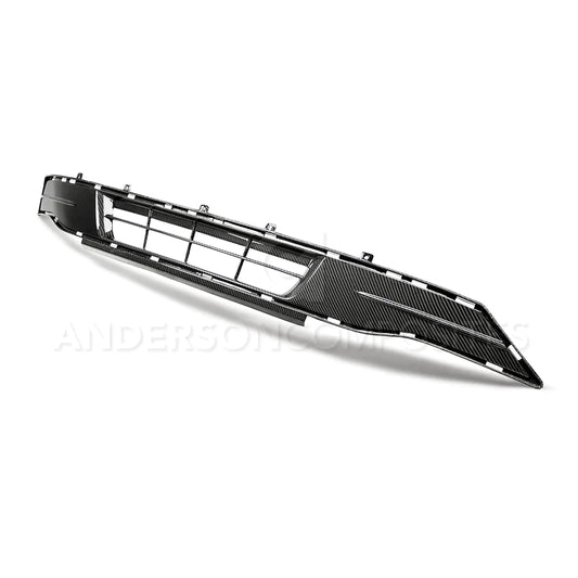 Anderson Composites 2018-2023 FORD MUSTANG CARBON FIBER LOWER GRILLE