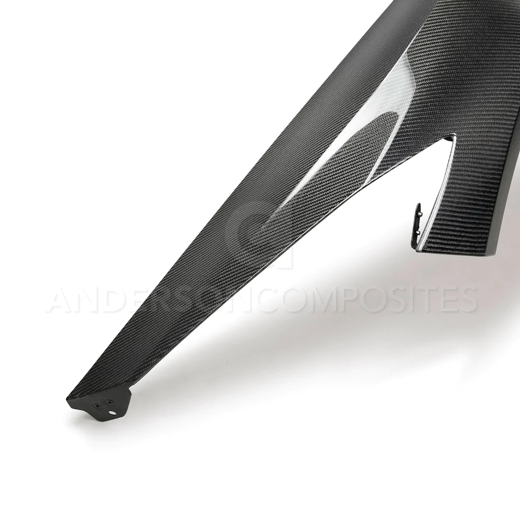 Anderson Composites 2020 - 2024 CHEVROLET CORVETTE C8 CARBON FIBER FRONT FENDERS