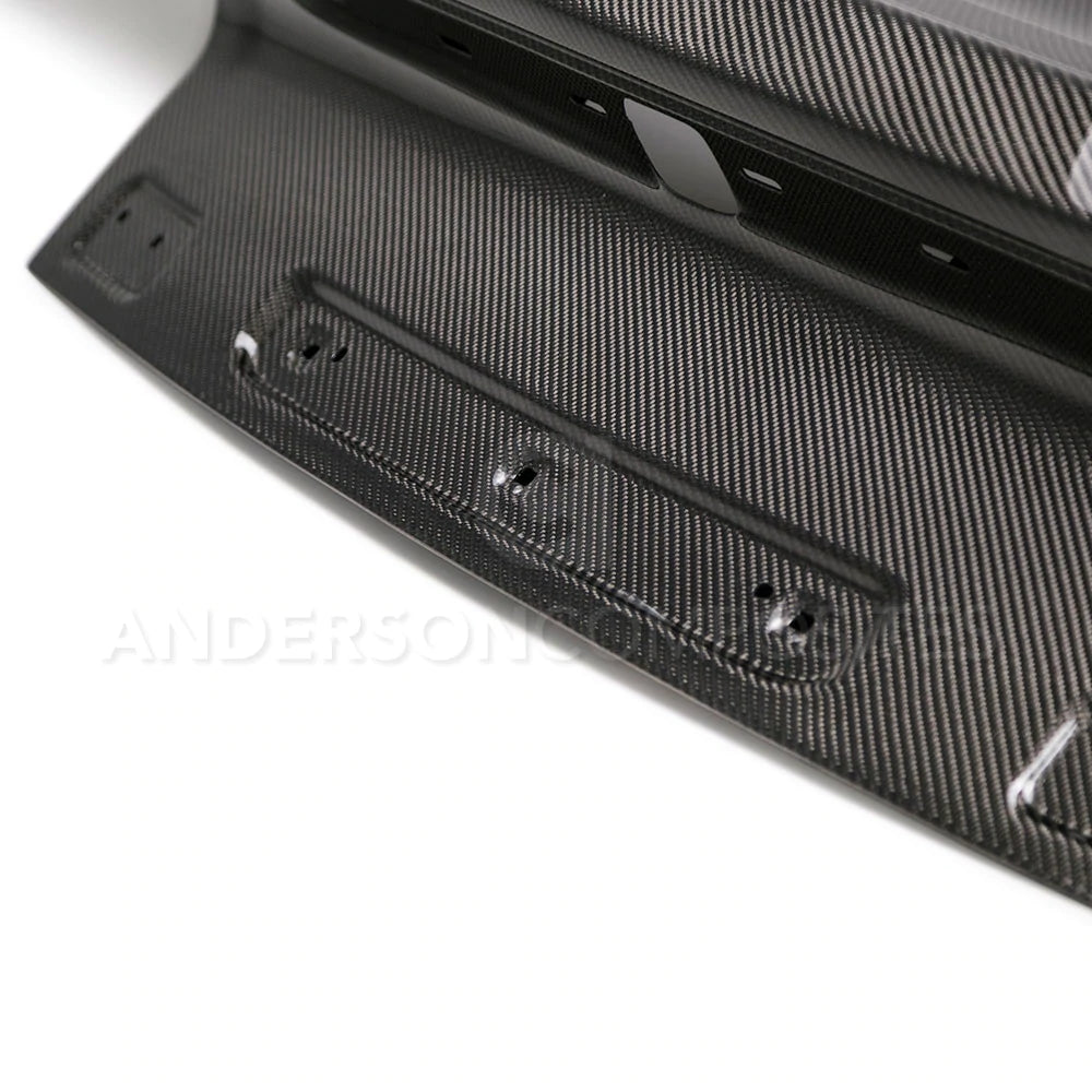 2015 - 2023 MUSTANG DOUBLE SIDED CARBON FIBER TYPE-OE DECKLID