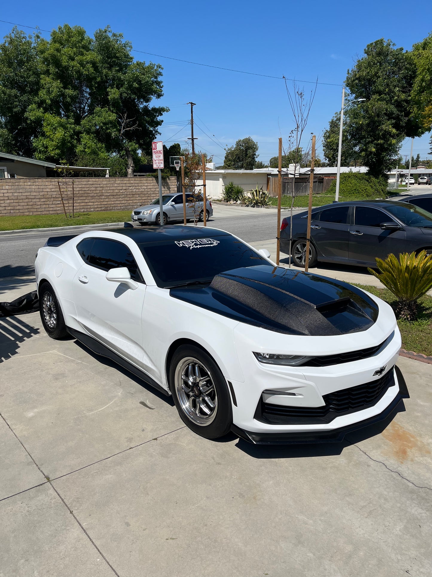 Anderson Composites 2016 - 2024 CAMARO TYPE-CP DOUBLE SIDED CARBON FIBER HOOD