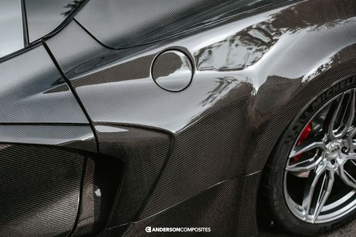 Anderson Composites 2020-2022 CHEVROLET CORVETTE C8 CARBON FIBER WIDE-TRACK PACKAGE