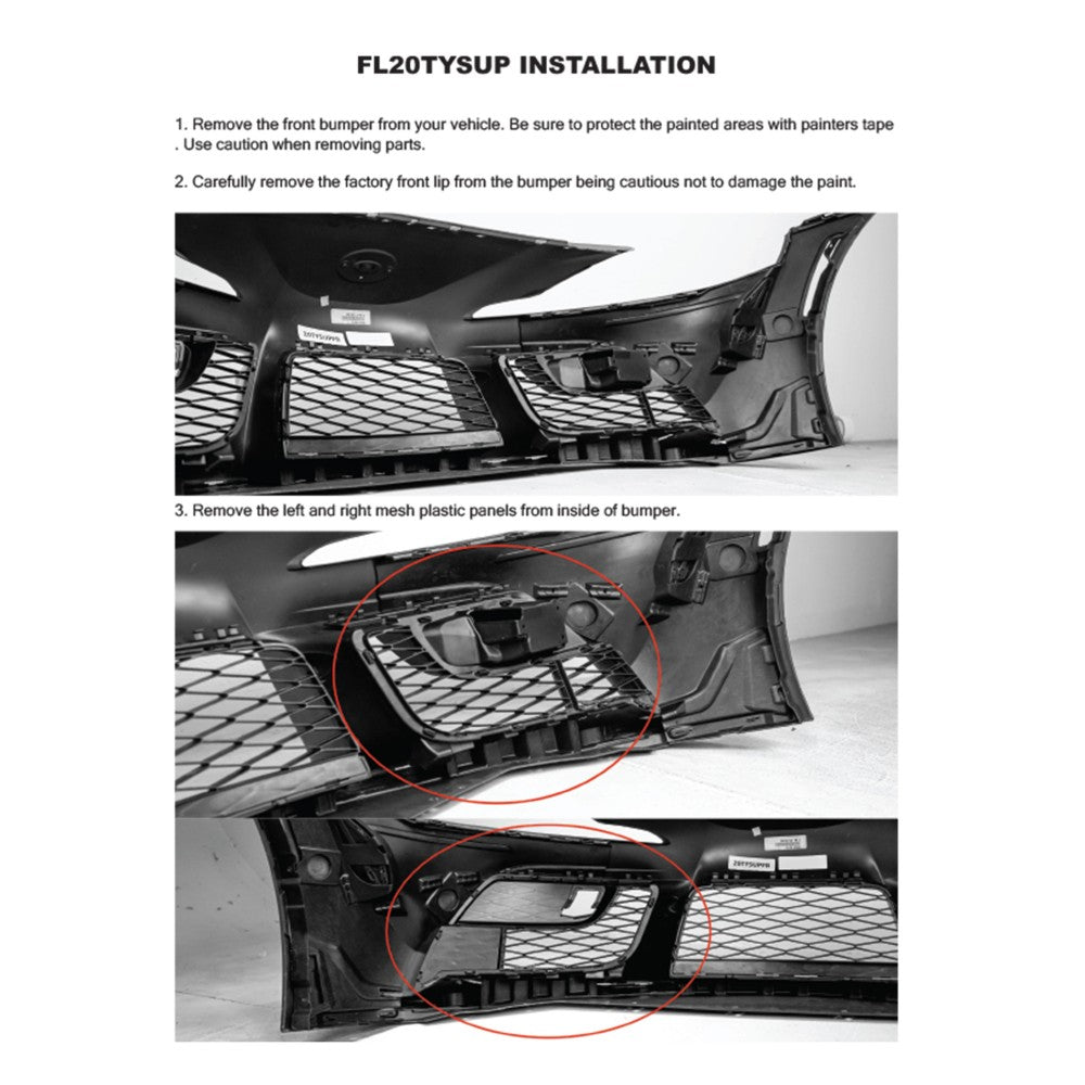 Seibon Carbon  2020-2023 TOYOTA GR SUPRA MB-STYLE CARBON FIBER FRONT LIP