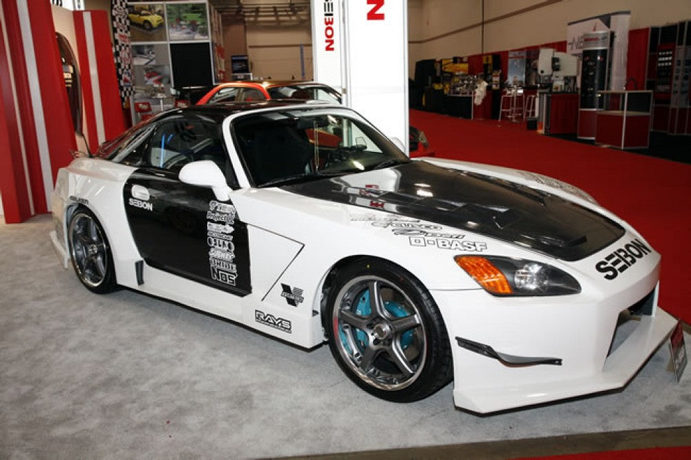 SEIBON CARBON 2000-2009 HONDA S2000 MG-STYLE CARBON FIBER HOOD