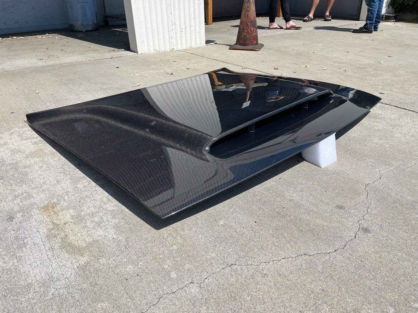 Anderson Composites 2018 DODGE CHALLENGER DEMON TYPE-OE CARBON FIBER HOOD