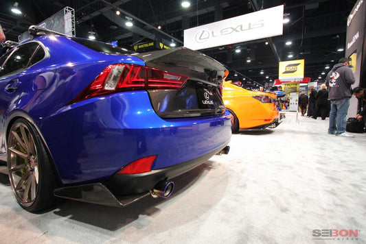 SEIBON CARBON C-STYLE CARBON FIBER TRUNK LID FOR 2014-2020 LEXUS IS