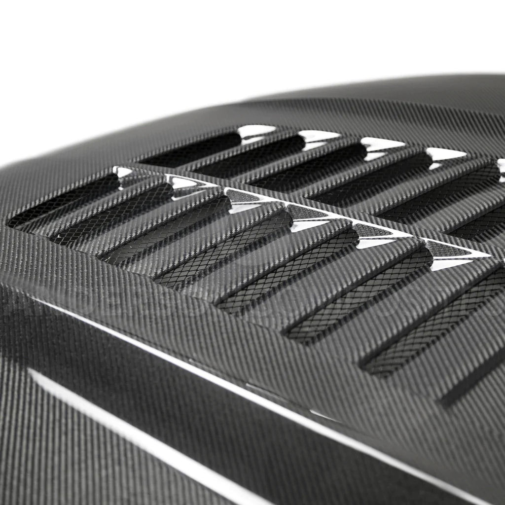 Anderson Composites 2015-2017 FORD MUSTANG DOUBLE SIDED TYPE-GT5 CARBON FIBER HOOD