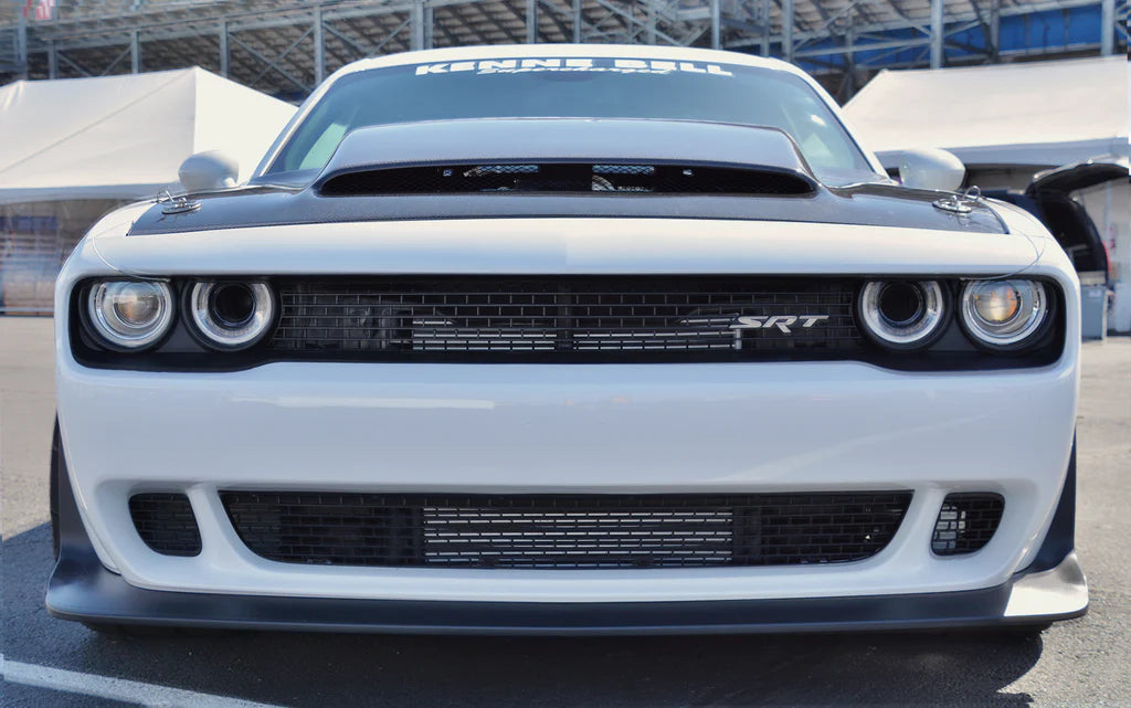 ANDERSON COMPOSITES 2018-2023 DODGE CHALLENGER DEMON COWL-STYLE CARBON FIBER HOOD