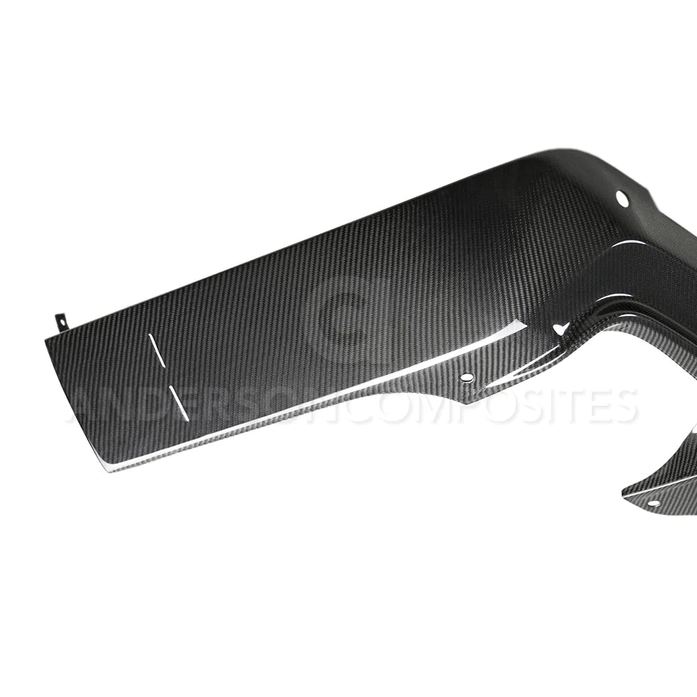 2018-2024 DODGE CHALLENGER HELLCAT WIDEBODY / DEMON / REDEYE CARBON FIBER REAR VALANCE