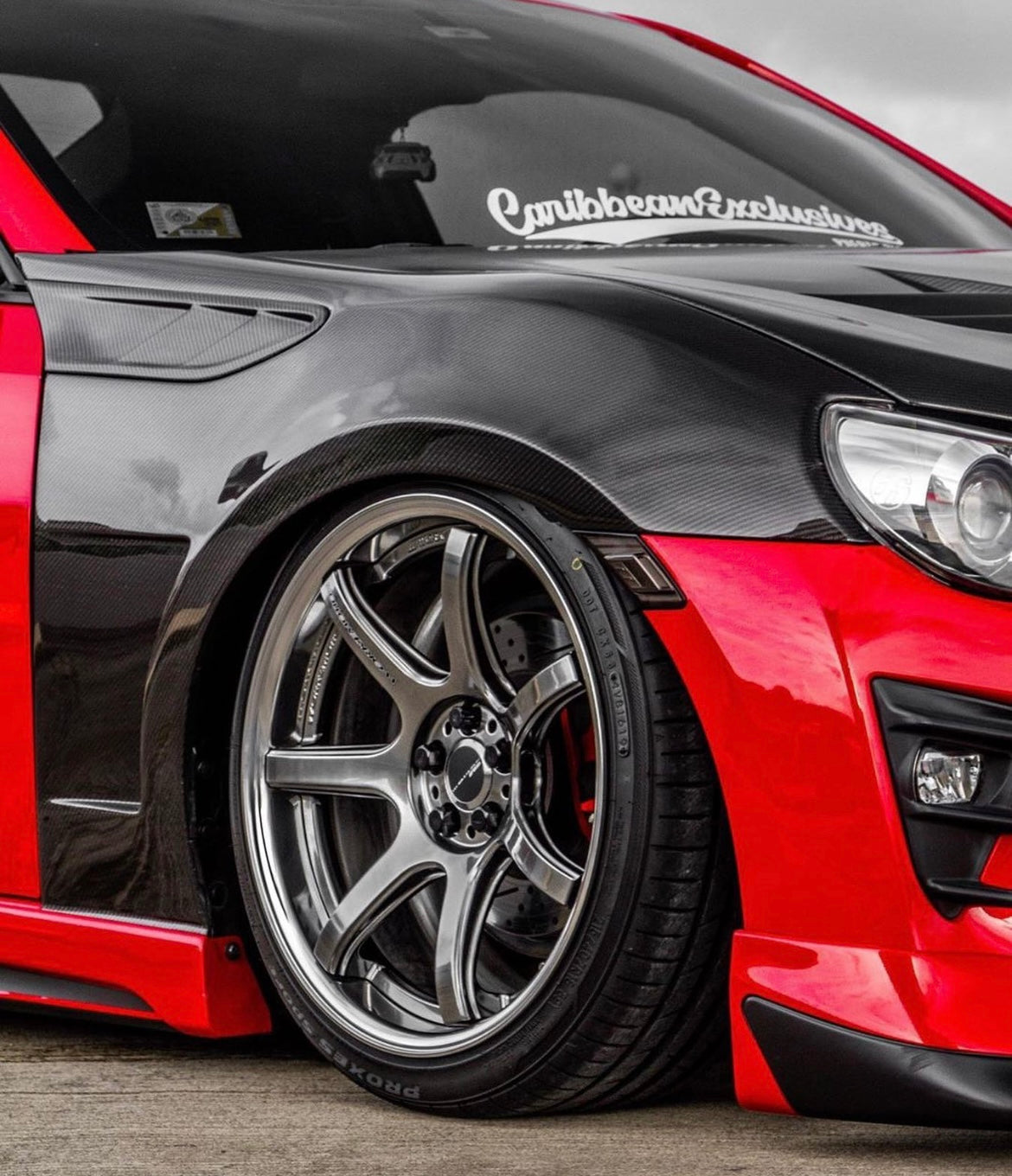 SEIBON CARBON 2013-2020 SCION FR-S / TOYOTA 86 / SUBARU BRZ CARBON FIBER WIDE FENDERS