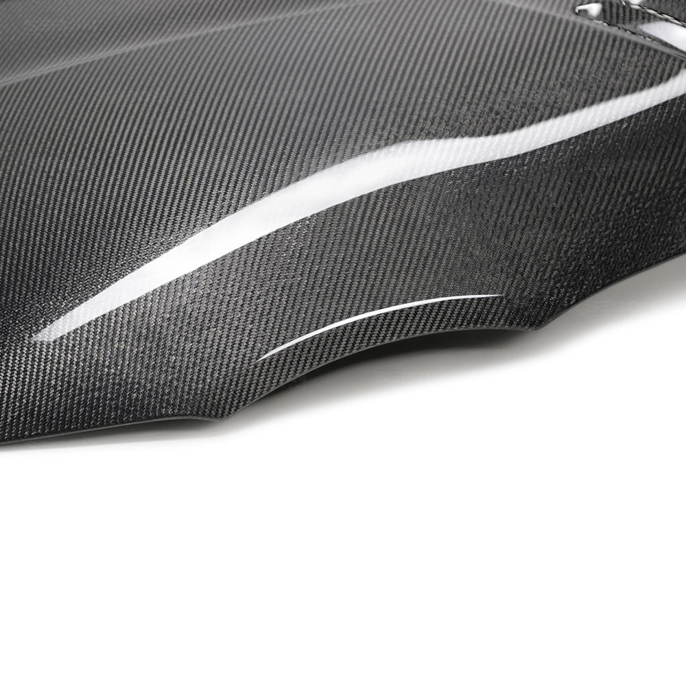 SEIBON CARBON 2020-2023 TOYOTA GR SUPRA VS-STYLE DOUBLE-SIDED CARBON FIBER HOOD