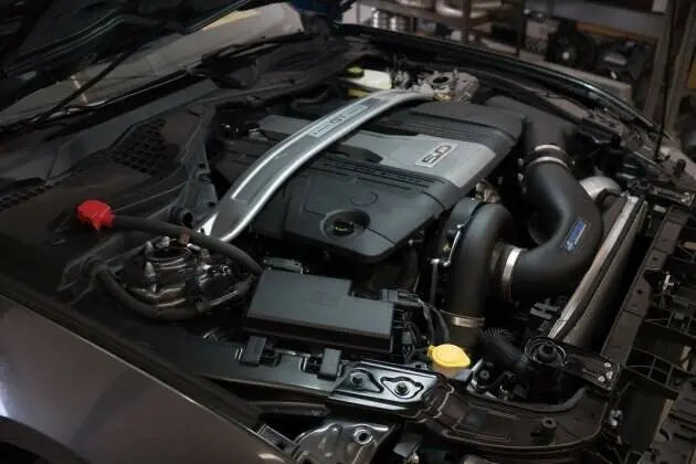 Vortech 4FQ218-338JT 2018+ Mustang GT Intercooled JT-Trim Supercharger Tuner Kit (Polished Finish)