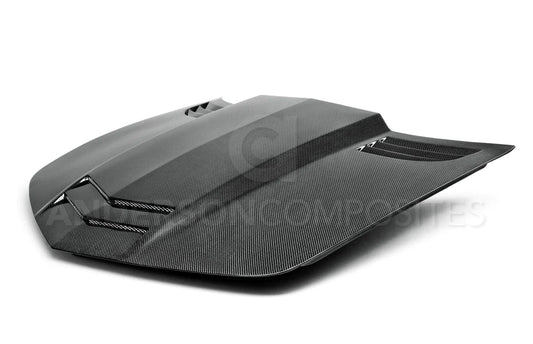 Anderson Composites 2010-2015 CAMARO TYPE-TT CARBON FIBER HOOD