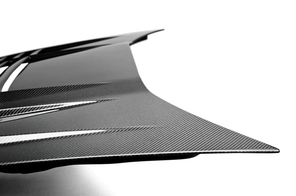 Anderson Composites 2005-2013 CORVETTE "WORLD CHALLENGE" STYLE VENTED CARBON FIBER HOOD