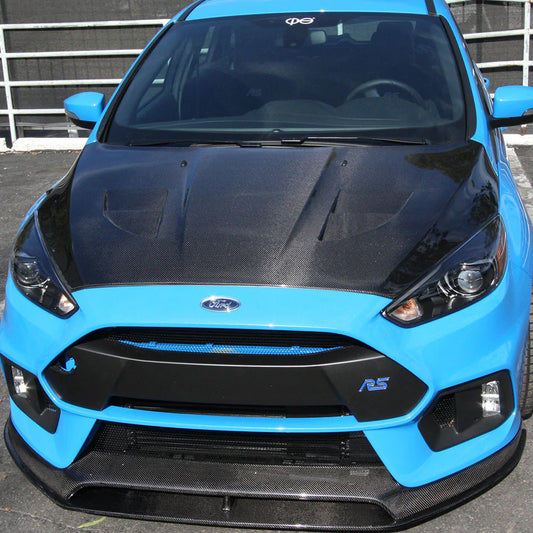 Anderson Composites 2016-2018 FORD FOCUS RS CARBON FIBER HOOD TYPE-SA