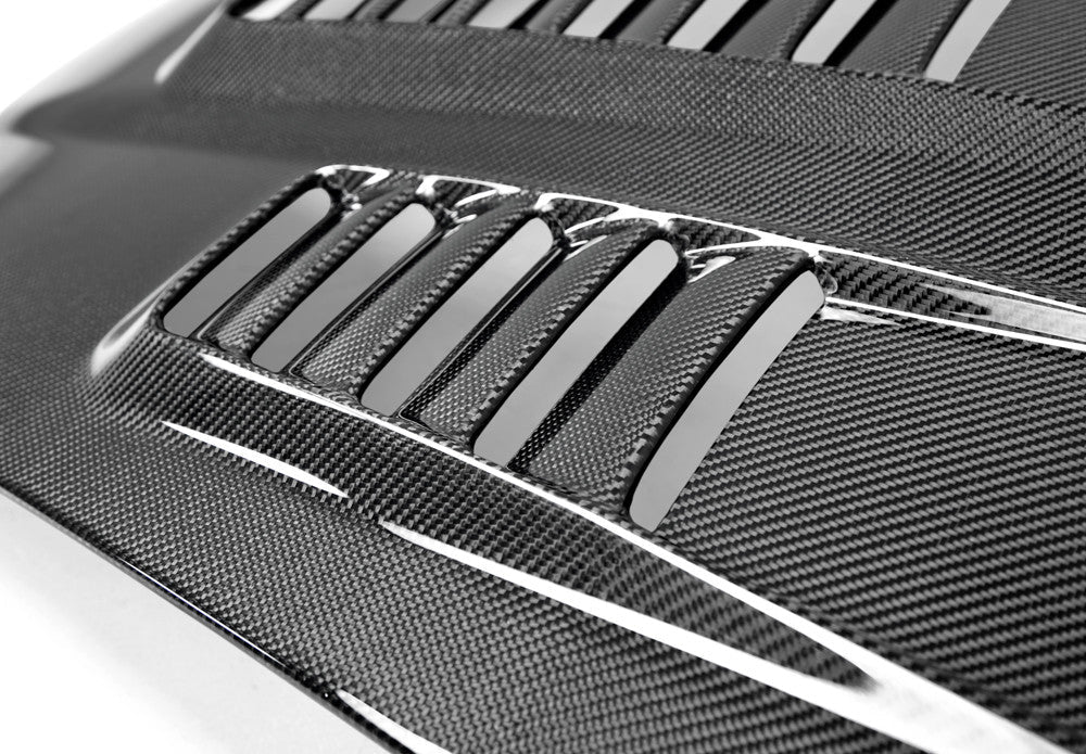 Anderson Composites 2005-2013 CORVETTE "WORLD CHALLENGE" STYLE VENTED CARBON FIBER HOOD