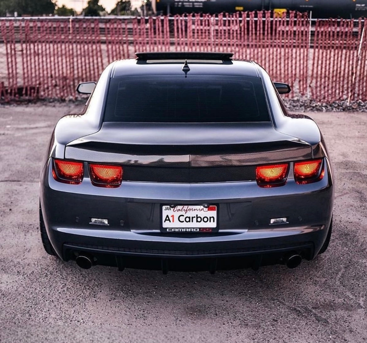 Anderson Composites 2010-2013 CAMARO TYPE-ST CARBON FIBER TRUNK WITH INTEGRATED SPOILER