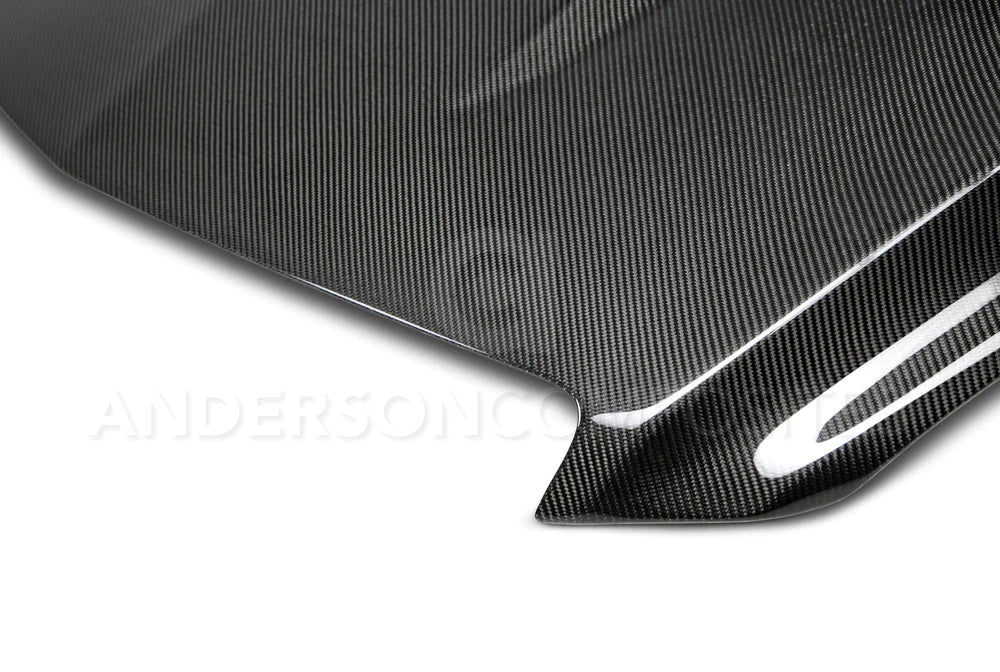 Anderson Composites 2013-2015 CADILLAC ATS TYPE-VT CARBON FIBER HOOD