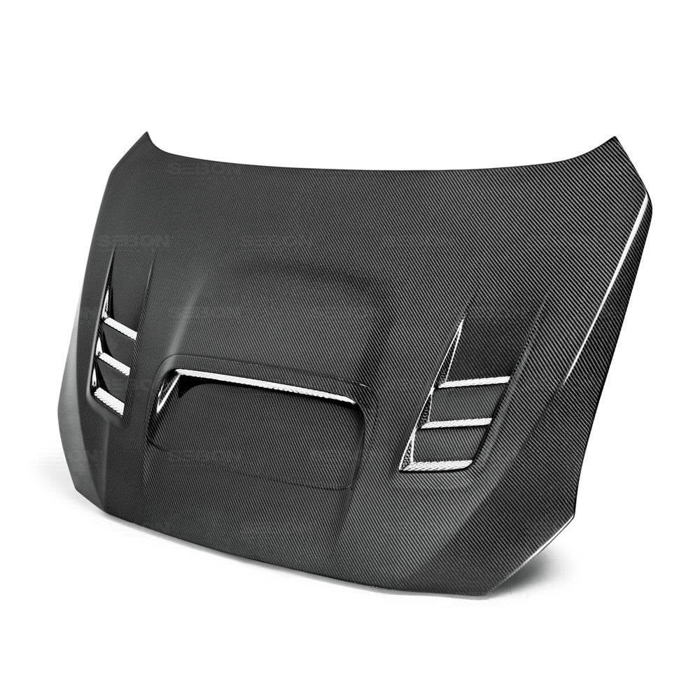 Seibon Carbon 2015-2021 SUBARU WRX / STI CW-STYLE CARBON FIBER HOOD