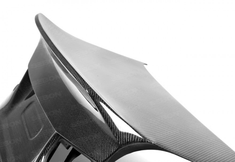 SEIBON CARBON CSL-STYLE CARBON FIBER TRUNK LID FOR 2012-2018 BMW F30 3 SERIES / F80 M3 SEDAN (SHAVED)