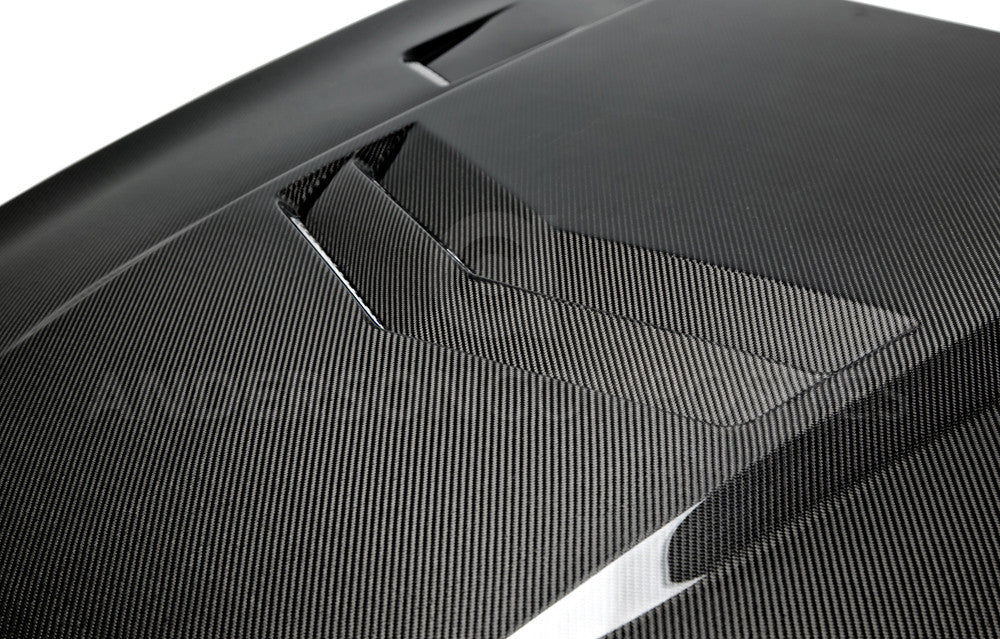Anderson Composites 2013-2015 CADILLAC ATS TYPE-VT CARBON FIBER HOOD