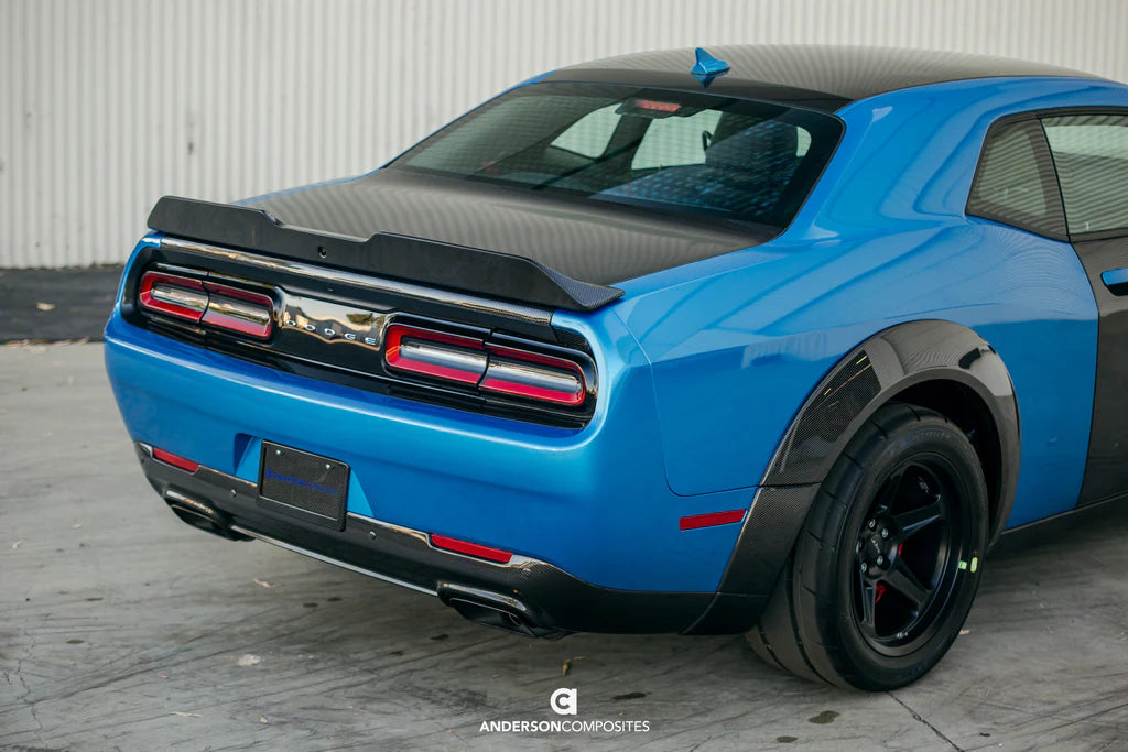 Anderson Composites 2015 - 2023 DODGE CHALLENGER TYPE-SA CARBON FIBER REAR SPOILER