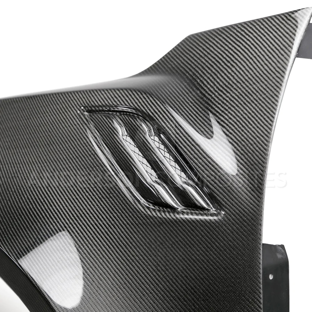 ANDERSON COMPOSITES 2017-2020 FORD RAPTOR TYPE-WIDE CARBON FIBER FRONT FENDERS (PAIR)