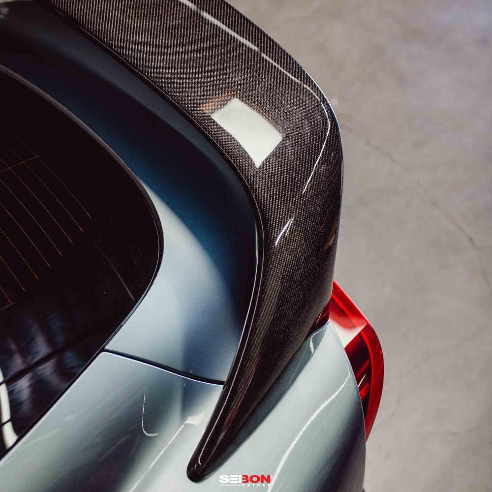 SEIBON CARBON 2020-2023 TOYOTA GR SUPRA MB-STYLE CARBON FIBER REAR SPOILER
