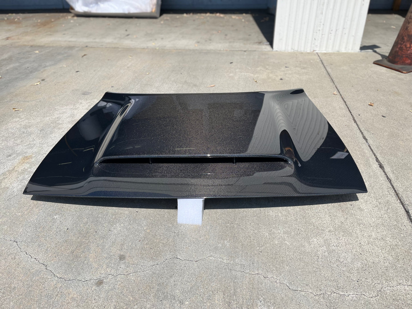Anderson Composites 2018 DODGE CHALLENGER DEMON TYPE-OE CARBON FIBER HOOD